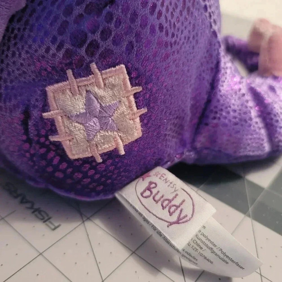 Scentsy Buddy Snap The Dragon Purple & Pink Stuffed Animal Plush Rerd. Scent Pak - Picture 15 of 16
